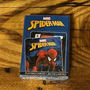 Spider-Man playing cards